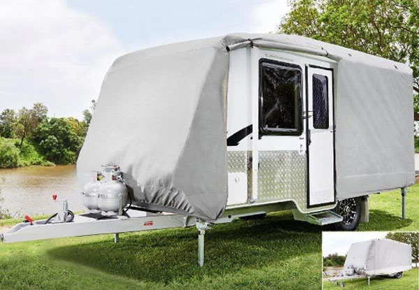 From $179 for a High Quality Waterproof Fabric Caravan Cover – Three Sizes Available