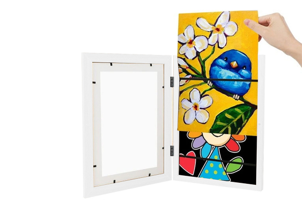 A4 Artwork Display Frame - Three Colours Available & Option for Two-Pack