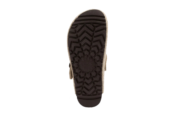 Ozwear Ugg Aussie Soft Footbed Wool Felt Unisex Slipper - Available in Two Colours & 10 Sizes