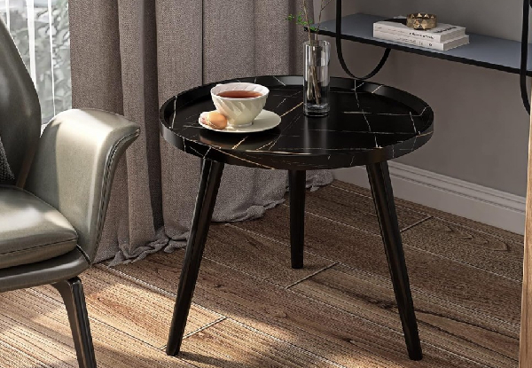 Minimalist Round Coffee Table - Available in Three Colours