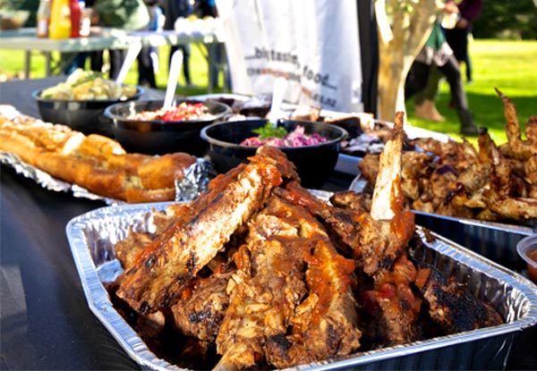 $217.50 for a Three-Course BBQ Buffet for 10 People – Options Available for up to 100 People