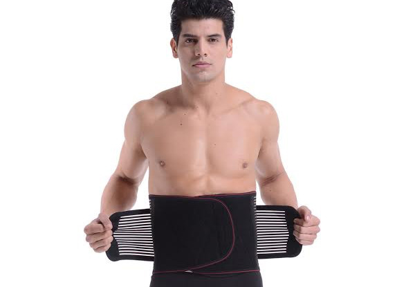 Self-Heating Lower Back Brace Belt - Four Sizes Available