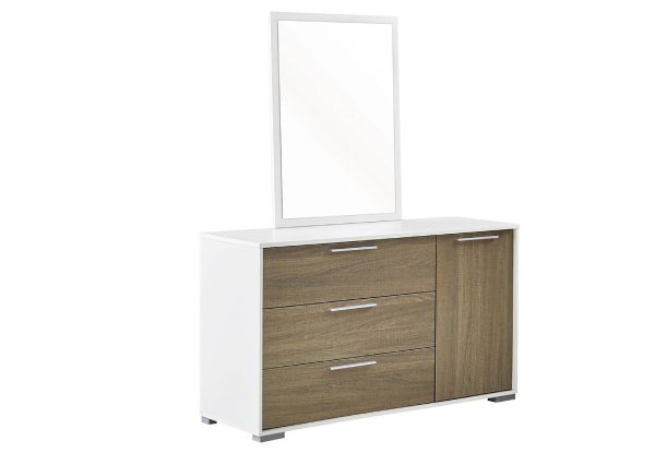 Brooklyn Contemporary Dresser with Mirror