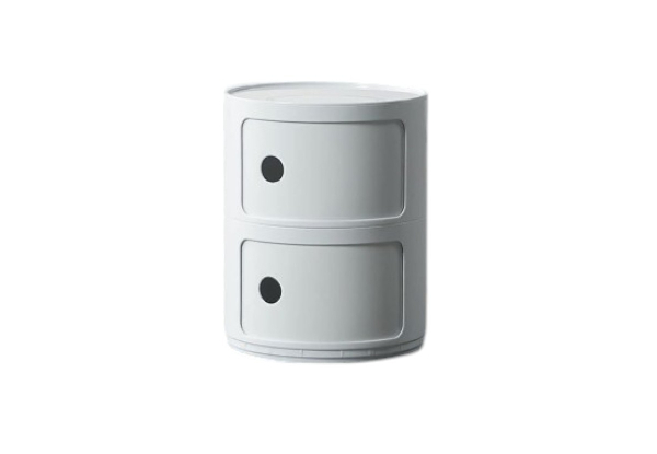 Nordic Style Round Storage Cabinet - Available in Three Options
