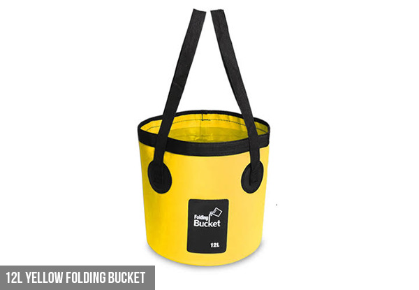 12L Folding Bucket - Options for 20L Available with Free Delivery