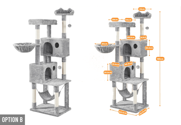 Cat Tree Range - Nine Options Available