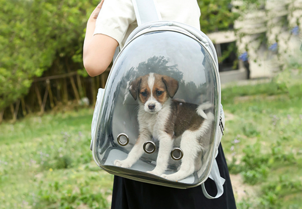 Expandable Pet Carrier Backpack - Three Colours Available