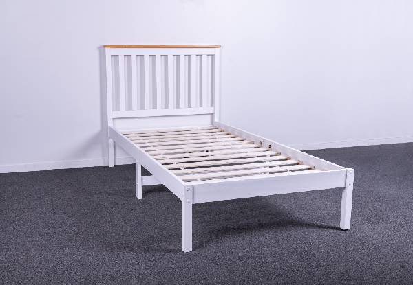 Hayes Solid Pine Bed Frame - Four Sizes Available