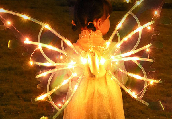 LED Electric Butterfly Wings with Music - Option for Two-Pack