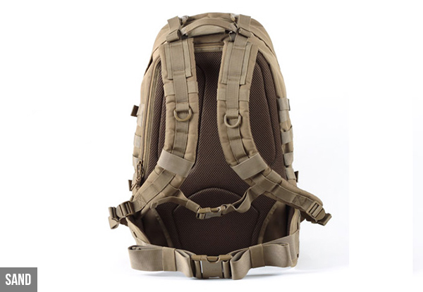 Water Resistant Tactical Hiking Backpack - Three Colours Available