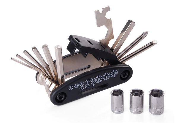 $16.90 for a 16-Piece Bicycle Repair Tool Kit