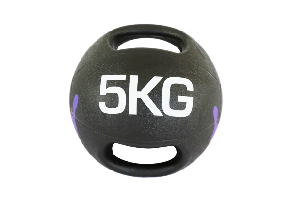 Dual Grip Medicine Ball - Four Weight Options Available