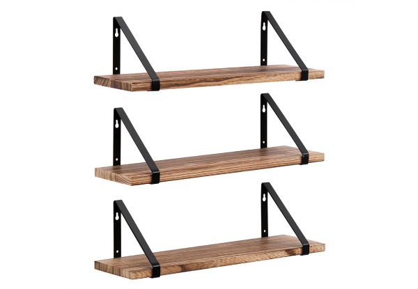 Levede Floating Wall Mounted Shelf Range - Three Options Available