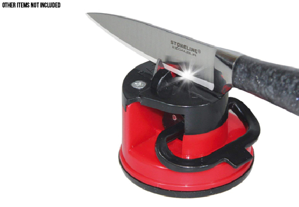 Knife Sharpener with Suction Pad - Option for Two with Free Delivery