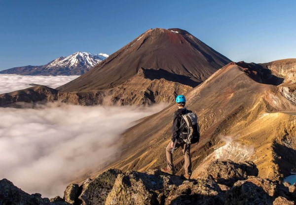 Tongariro Crossing Package for Two People incl. Two Nights Accommodation, Return Transport & Use of Outdoor Hot Tubs - Options for Three or Four People