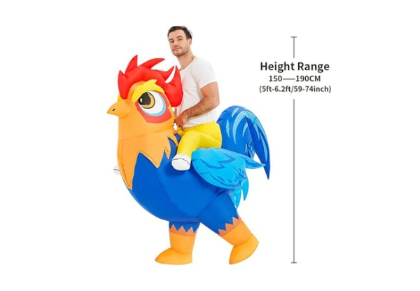 Inflatable Rooster Costume for Adults - Two Styles Available