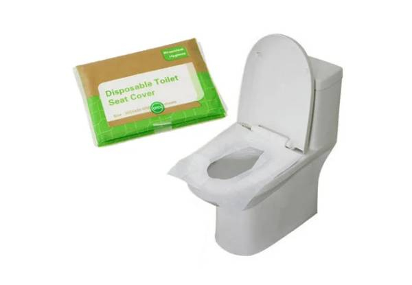50-Piece Disposable Toilet Seat Covers