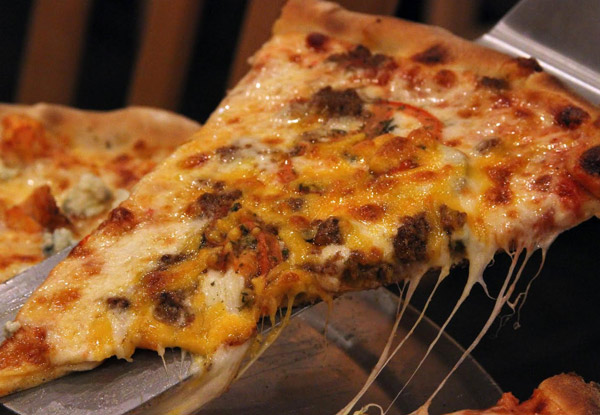 $15 for One Large Pizza & Two Sides or  $18 for Any Two Large Pizzas (value up to $28)