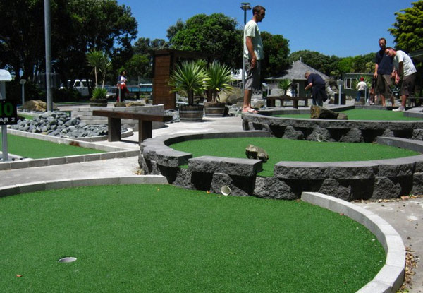 Round of Mini Golf for One-Person - Options for up to Six People