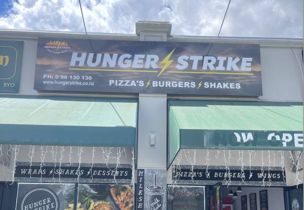 $30 Dining & Beverage Voucher at Hunger Strike for Two People - Option for $60 Voucher for Four People