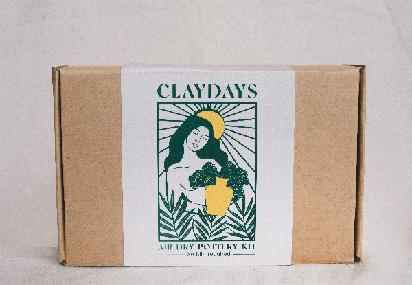 Claydays Air-Dry Pottery Clay Kit