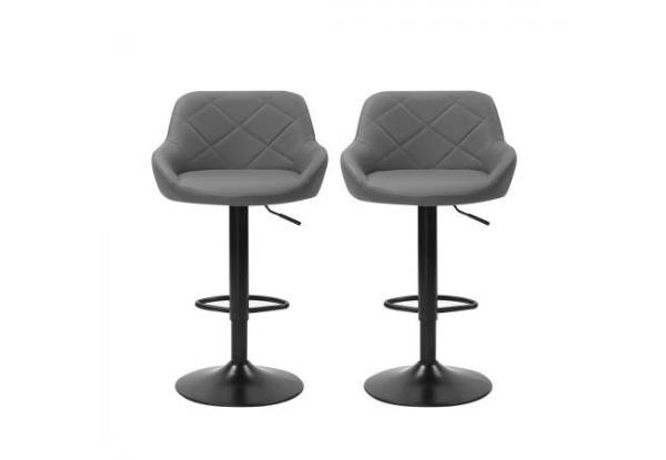 Two Industrial Style Bar Stools