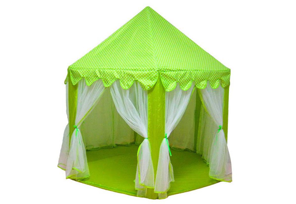 Portable Folding Princess Castle Tent - Three Colours Available with Free Metro Delivery