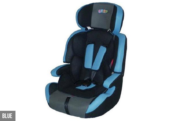 SKEP Comfort Travel Booster Carseat - Four Colours Available