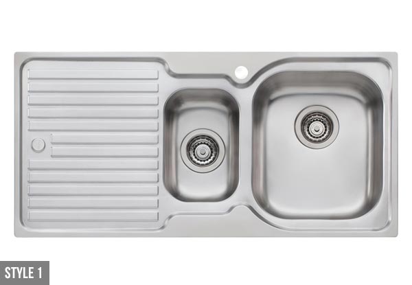 Oliveri Stainless Steel Sinks - Six Styles Available