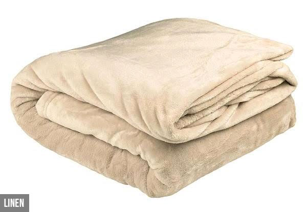Bambury Ultra Plush Blanket – Three Sizes & Five Colours Available