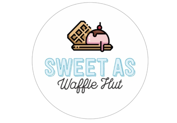 Delicious Hot Waffles at Sweet As Waffle Hut in the Surfside Mall - Options for up to Four People
