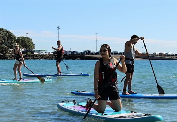 75-Minute Stand Up Paddleboarding Intro Lesson - Options to incl. Board Hire, & Options for 60-Minute SUP Experience for One or Two People