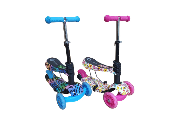 Two-in-One Scooter - Two Colours Available