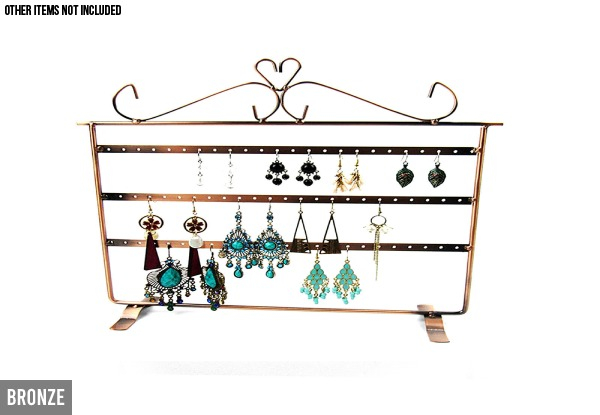 Elegant Earring Stand - Two Colours Available