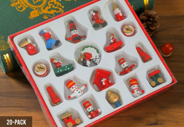 Christmas Tree Ornament Set - Seven Options Available