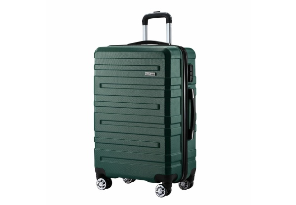 28-Inch Green Hardshell Suitcase