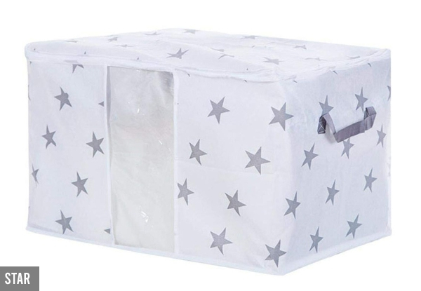 Patterned Storage Bag - Two Options & Two-Pack Available