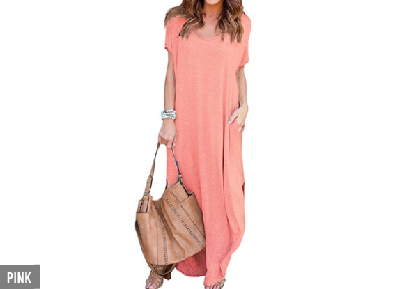 Long T-Shirt Dress - Eight Sizes & Five Colours Available