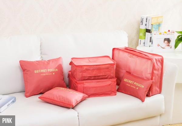 Six-Piece Storage Bag Set - Two Colours Available