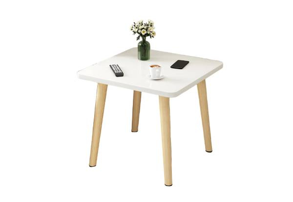 Square 40cm Side Coffee Table - Available in Three Colours