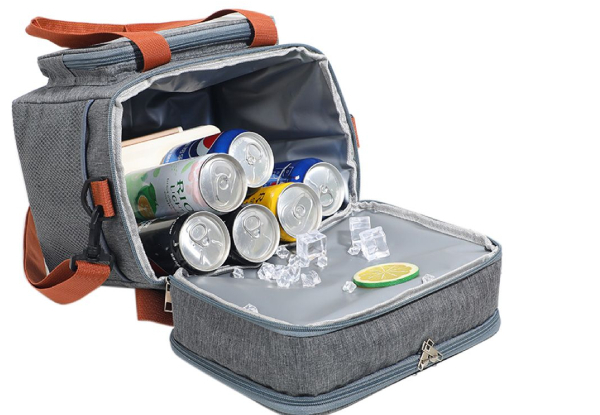 Thermal Insulated Food Container Cooler Bag - Three Colours Available