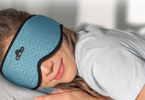 3D Sleep Eye Mask with Bluetooth Headphones - Available in Two Colours