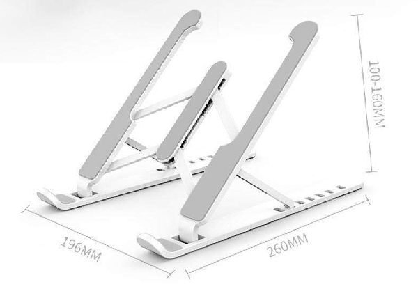 Folding Anti-Slip Laptop Stand - Three Colours Available