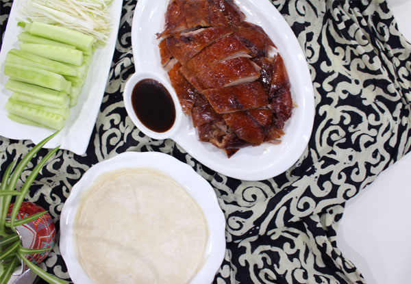 Two-Course Peking Duck Dining Experience for Two incl. Two Glasses of Wine or House Beer