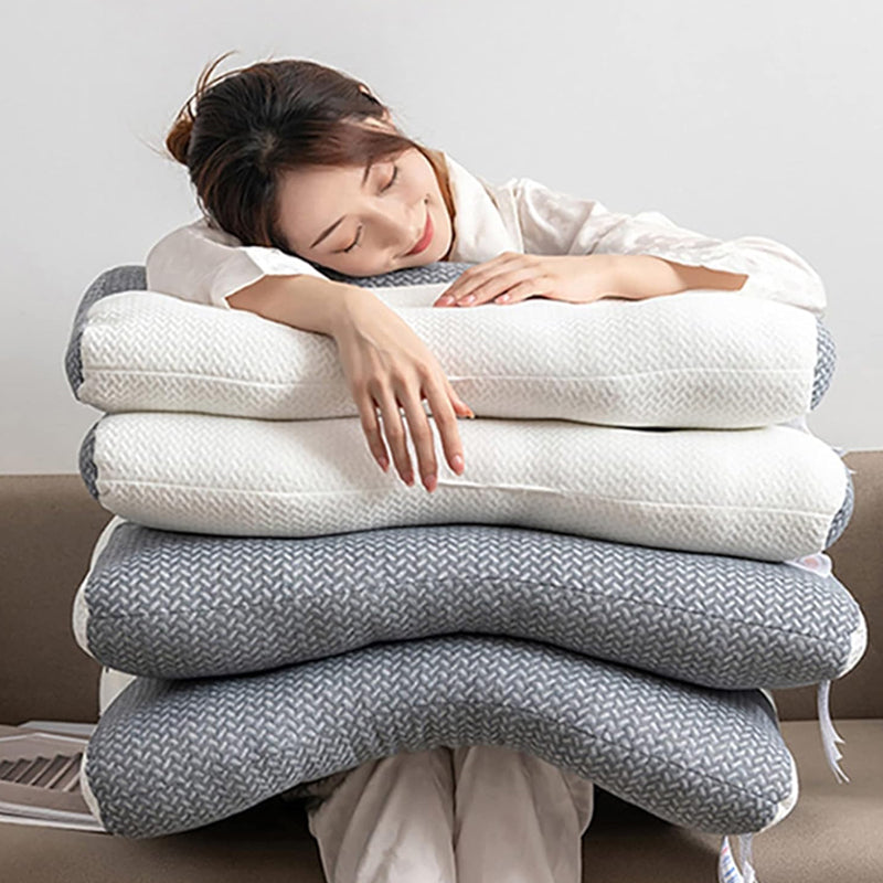 Ergonomic Neck Support Memory Foam Pillow - Two Sizes Available