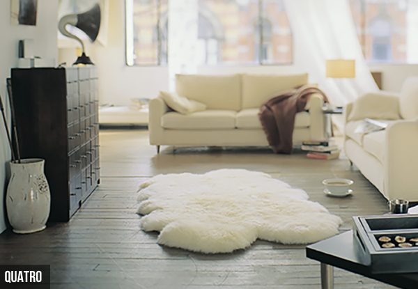 Five-Star Thick Sheepskin Rug - Three Sizes Available