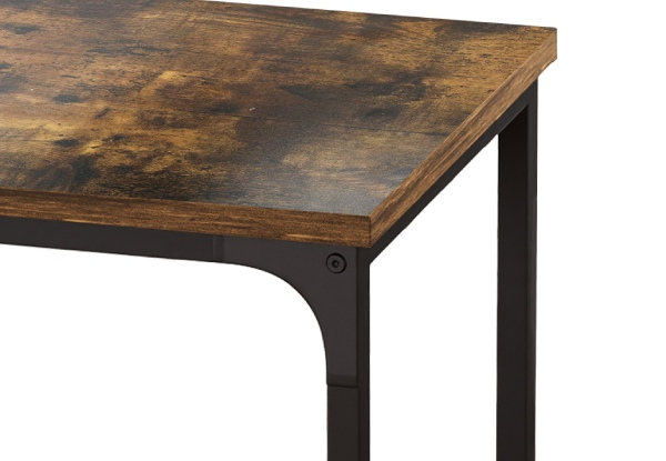 Levede C-Shaped End Table