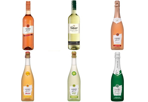 Six Bottles of Alcohol-Free Wine - Seven Options Available