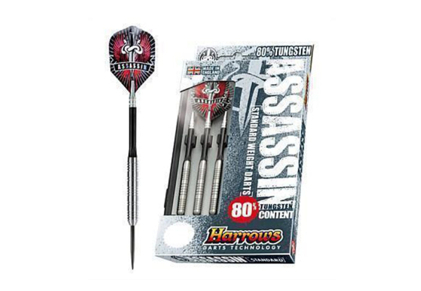 Harrows Assassin 80% Tungsten Darts - Five Options Available