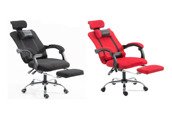 Emulsion Ergonomics Chair with Comfort Footrest - Two Colours Available